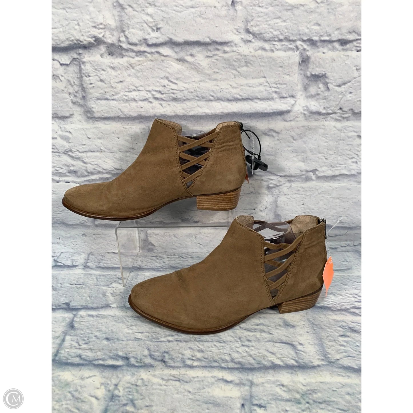 Boots Ankle Flats By Seychelles In Tan, Size: 11