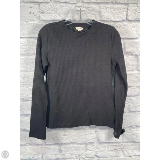 Top Long Sleeve By Pilcro In Black, Size: M