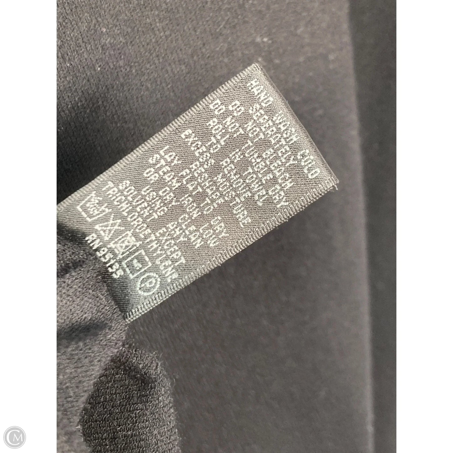 Top Short Sleeve Designer By Lafayette 148 In Black, Size: S