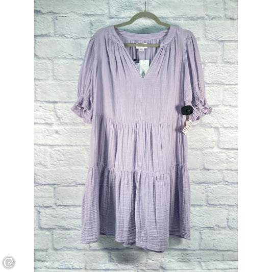Dress Casual Short By Velvet By Graham & Spencer In Purple, Size: M