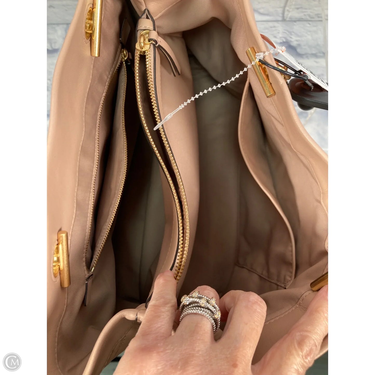 Handbag Designer By Tory Burch, Size: Large