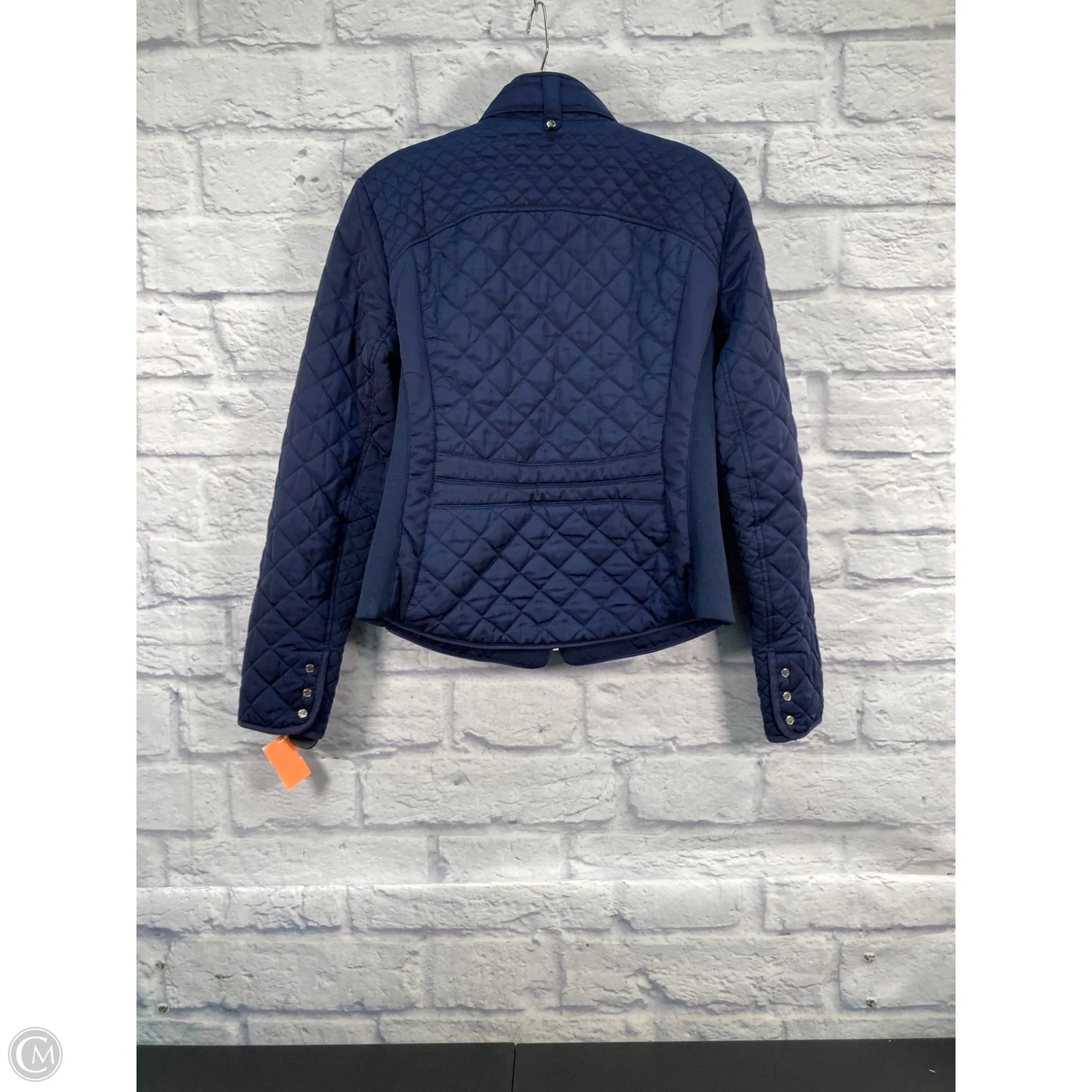 Jacket Puffer & Quilted By Zara In Navy, Size: M