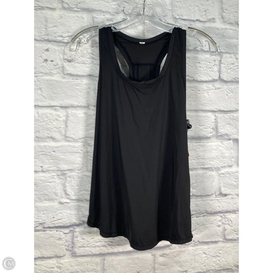 Athletic Tank Top By Lululemon In Black, Size: S