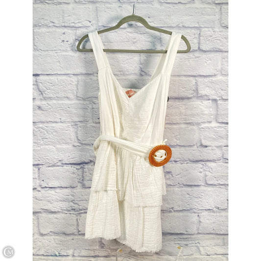 Dress Casual Short By Mumu In White, Size: M