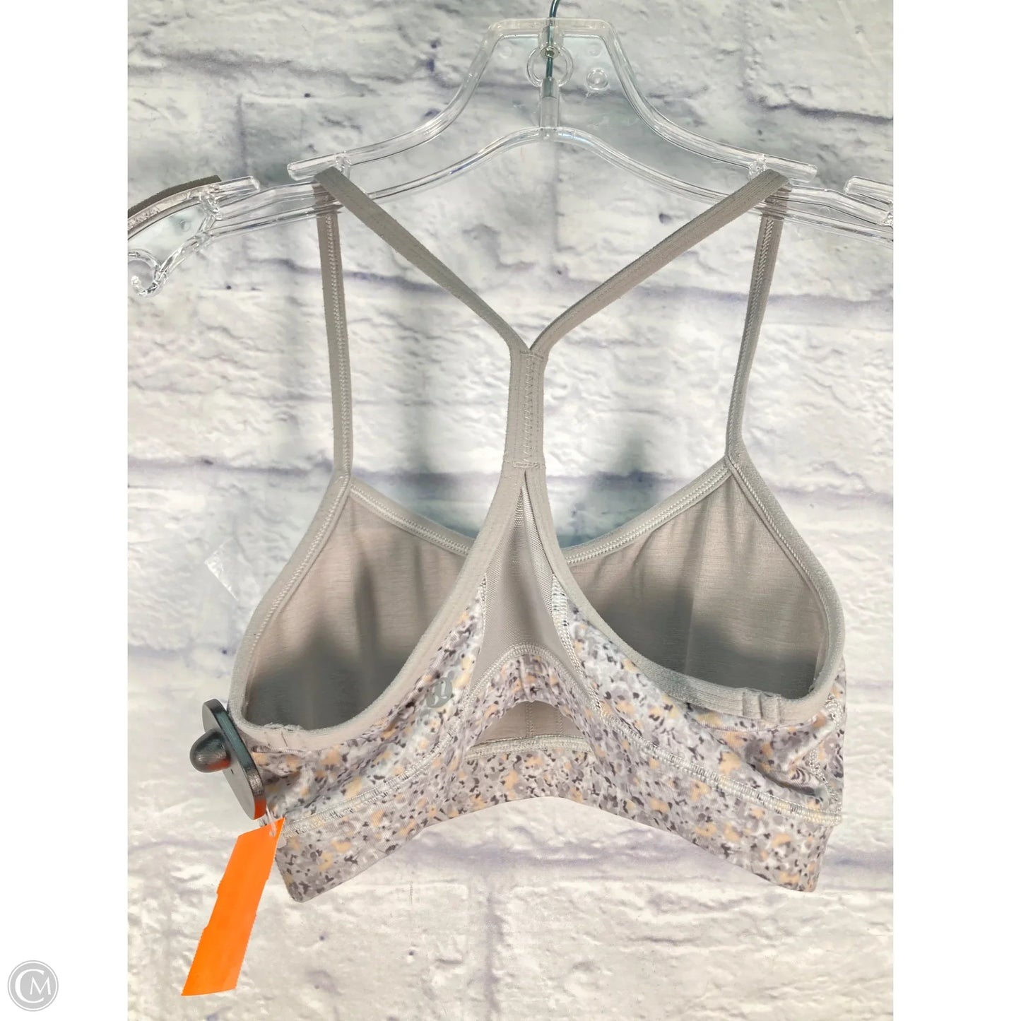 Athletic Bra By Lululemon In Grey, Size: S