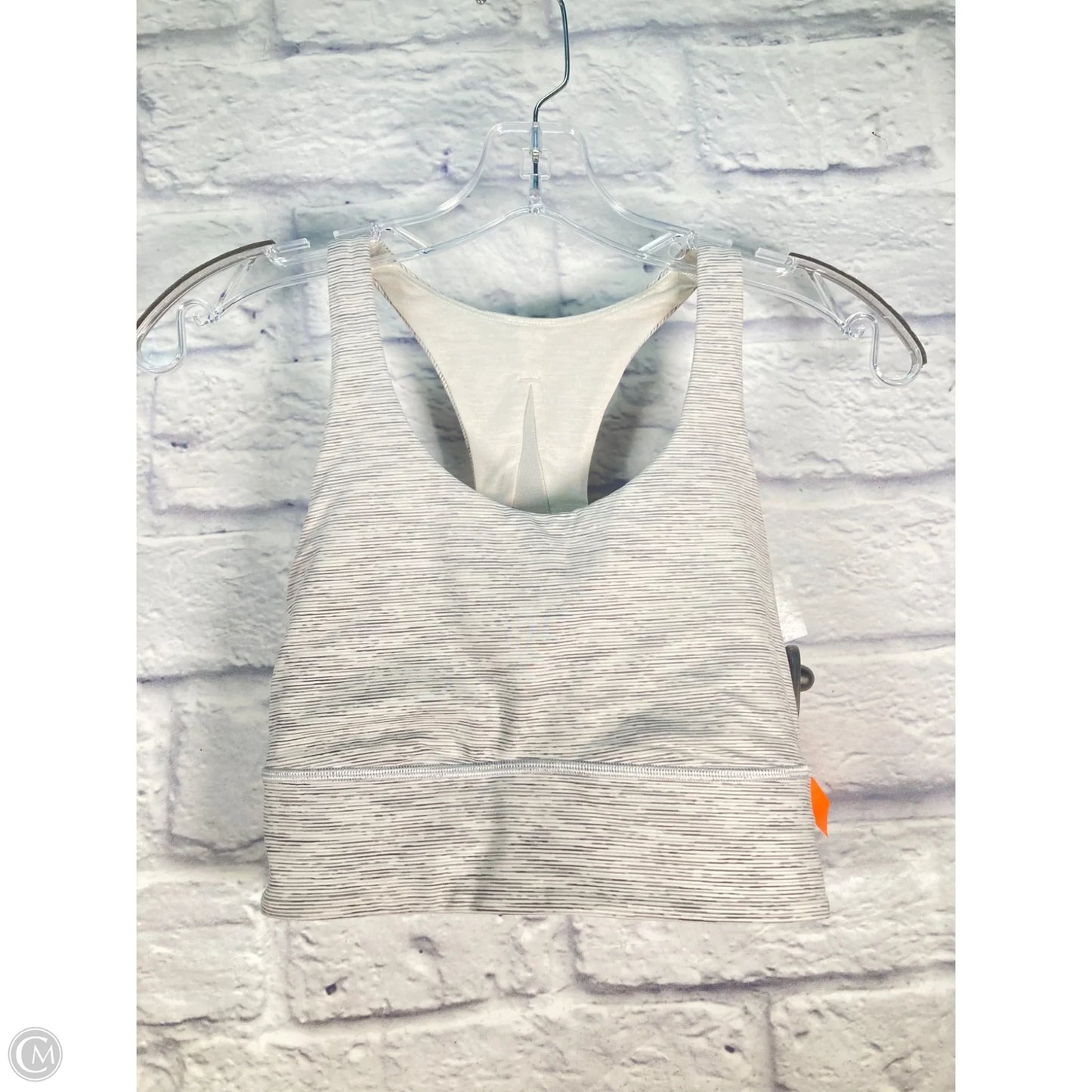Athletic Bra By Lululemon In Grey, Size: S