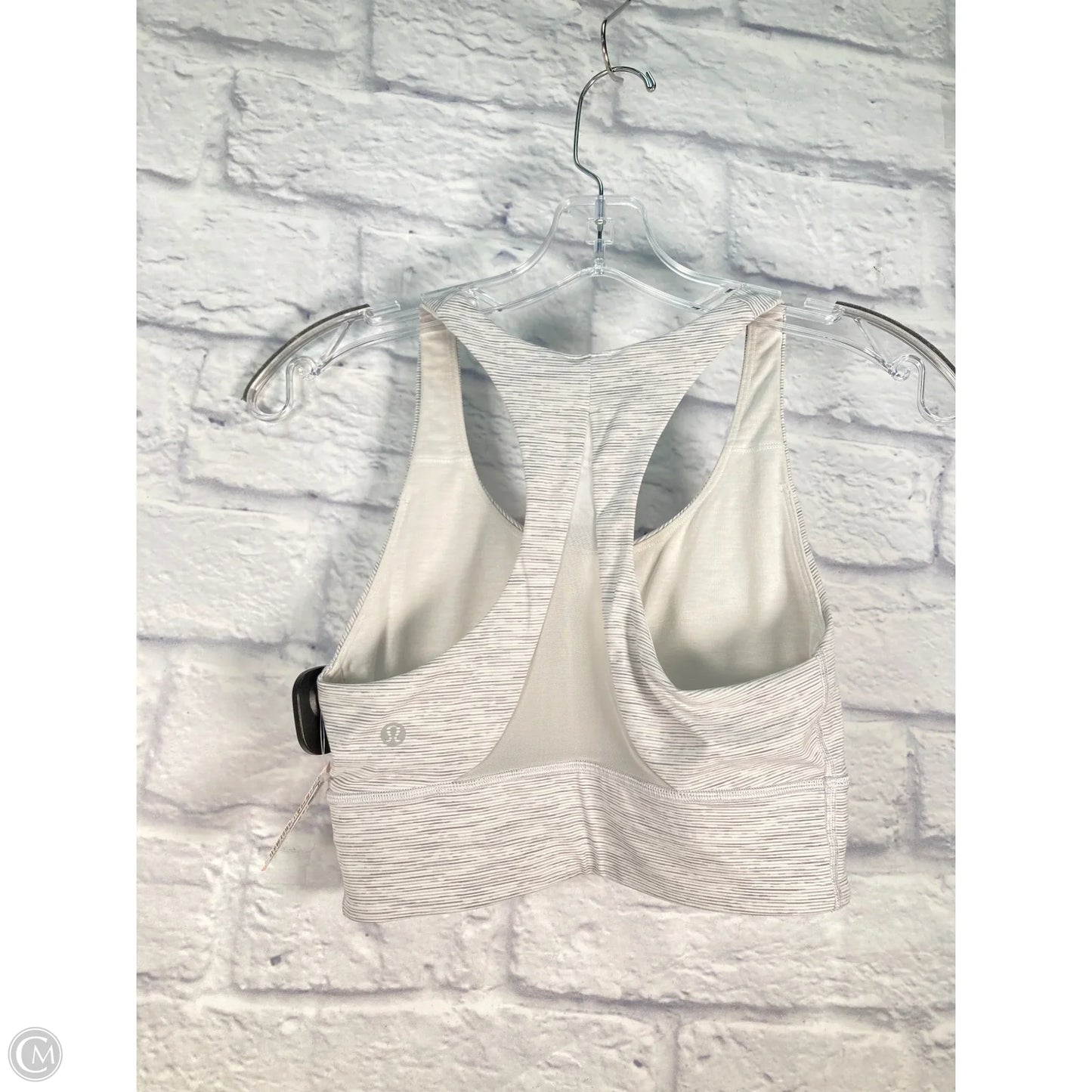 Athletic Bra By Lululemon In Grey, Size: S