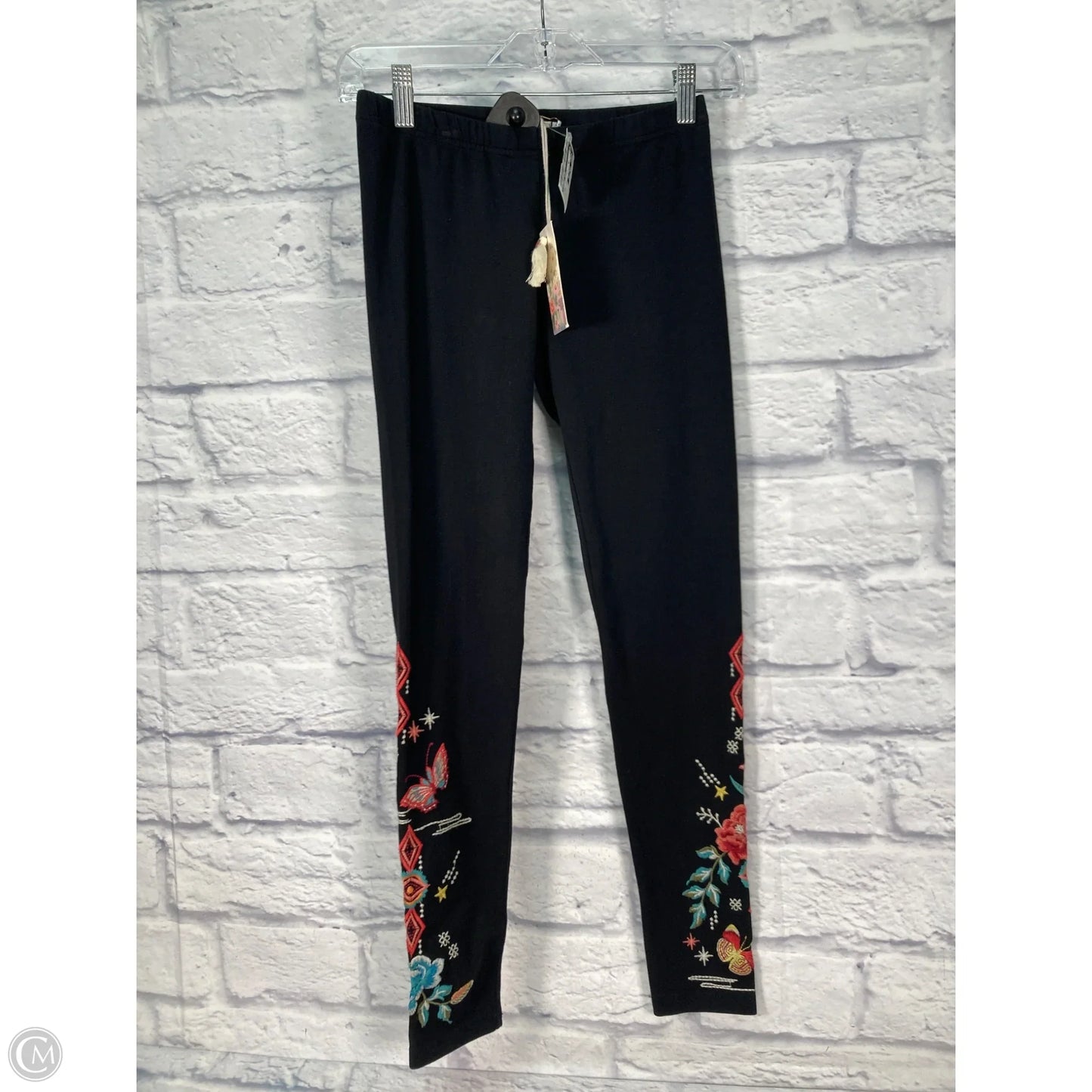 Pants Leggings By Johnny Was In Black, Size: 0