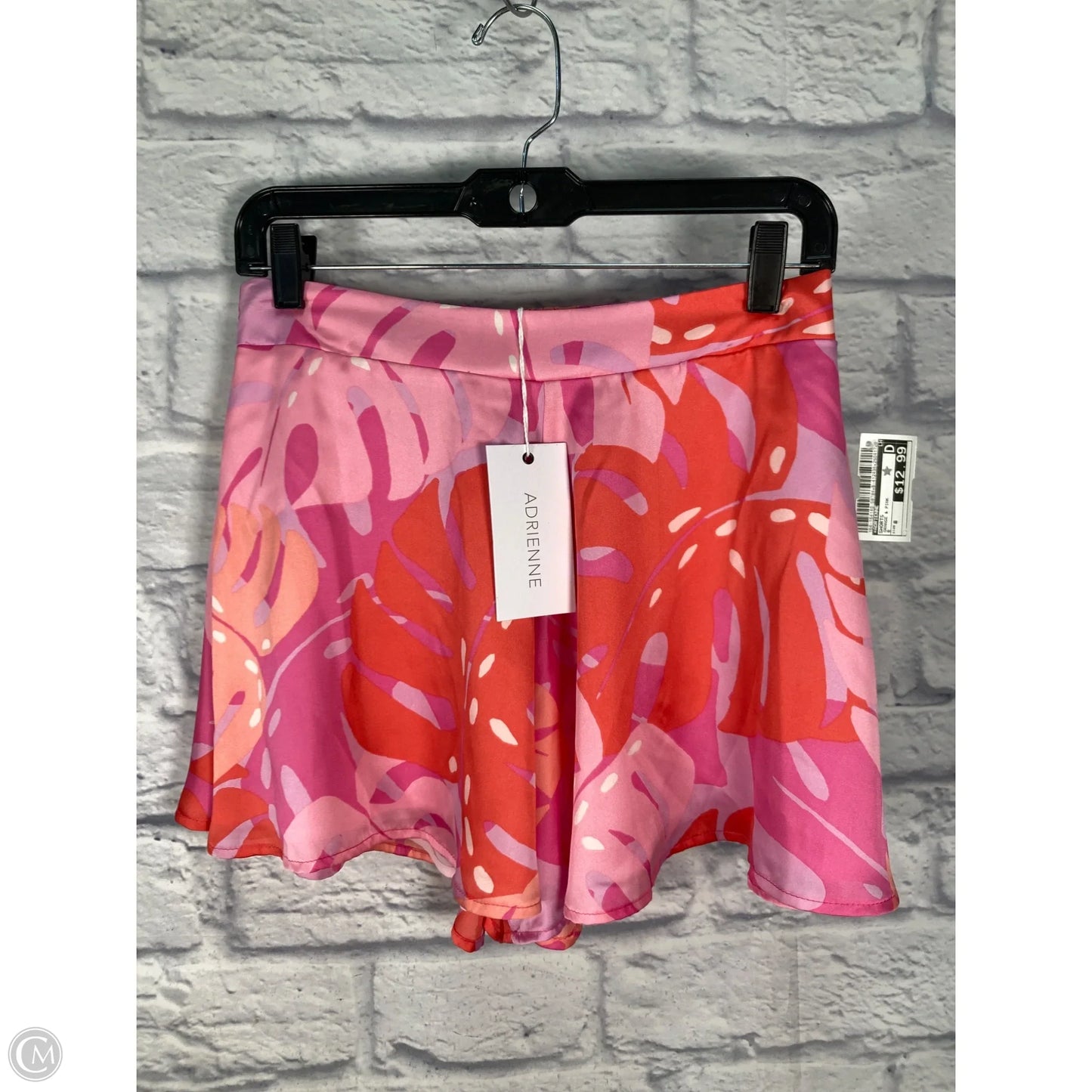 Shorts By Adrienne In Orange & Pink, Size: 8