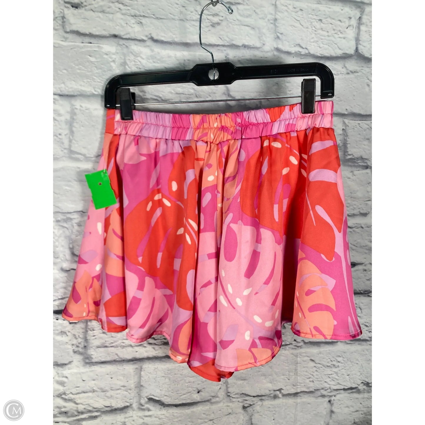 Shorts By Adrienne In Orange & Pink, Size: 8