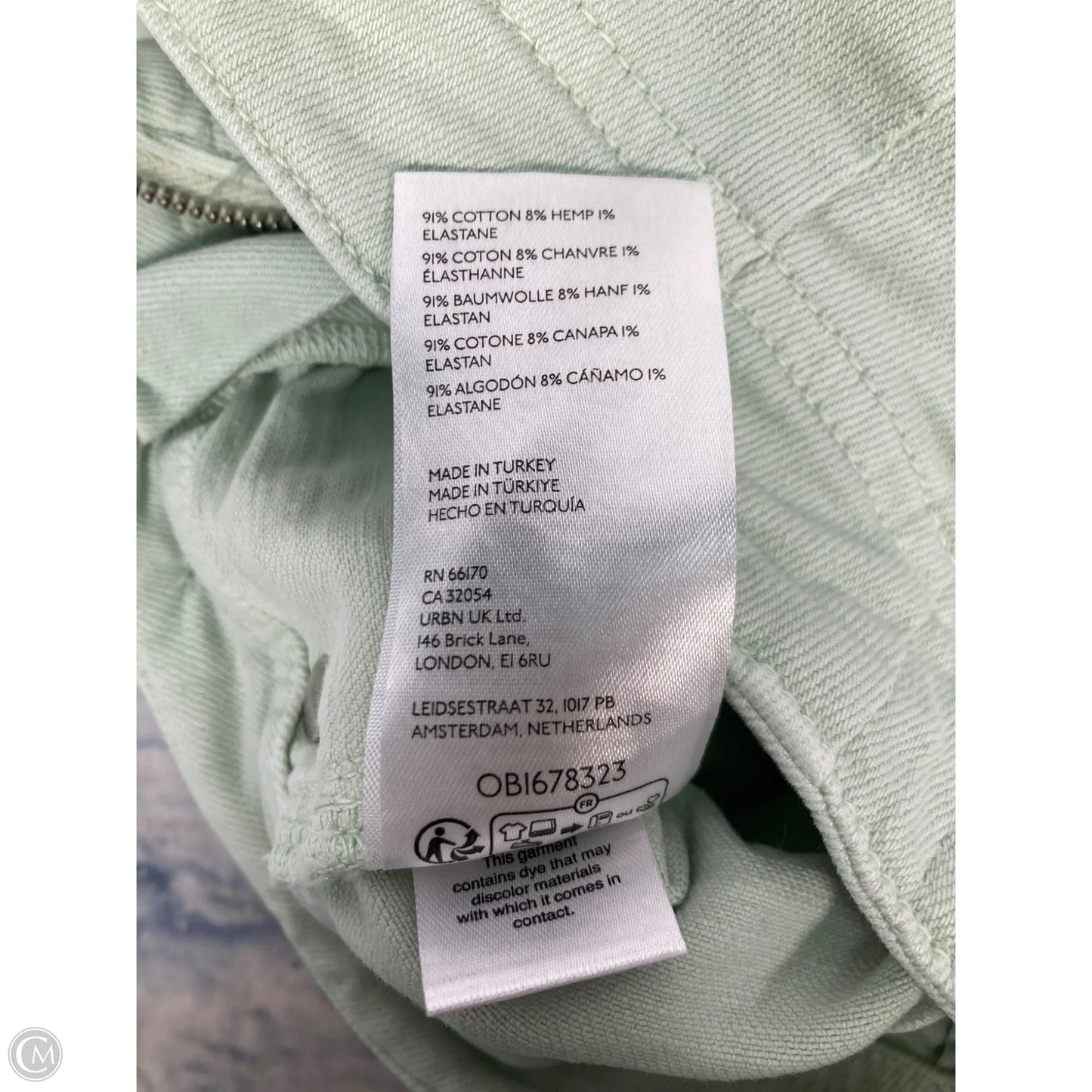 Jeans Cropped By Pilcro In Green, Size: 2
