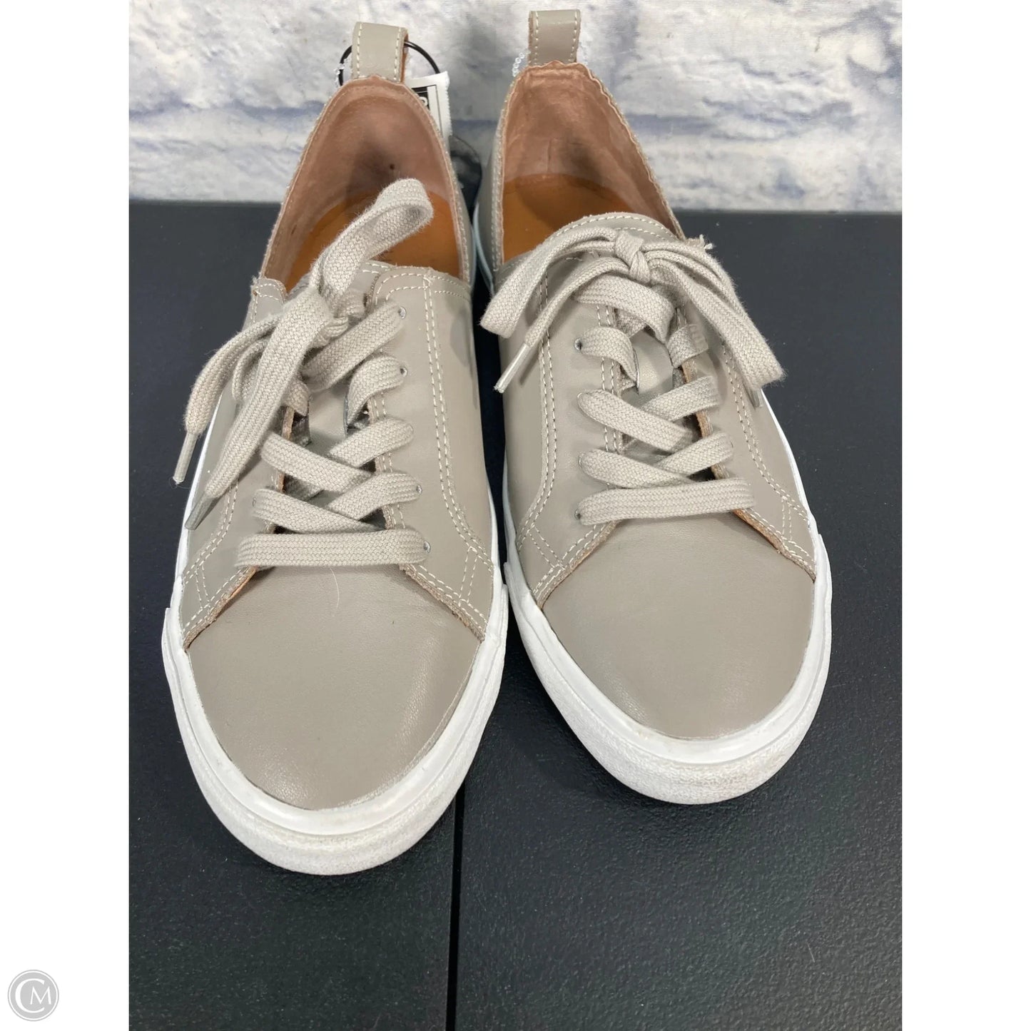 Shoes Sneakers By Lucky Brand In Grey, Size: 7.5