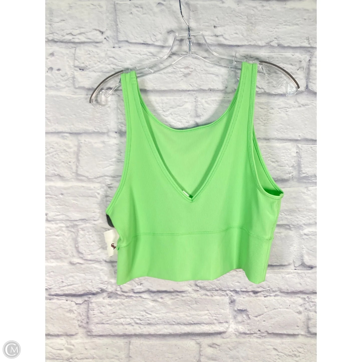 Athletic Tank Top By Lululemon In Green, Size: 12