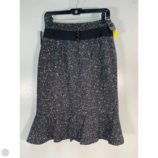 Skirt Midi By Classiques Entier In Black & White, Size: 6