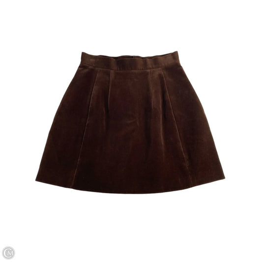 Skirt Mini & Short By Muse In Brown, Size: 2