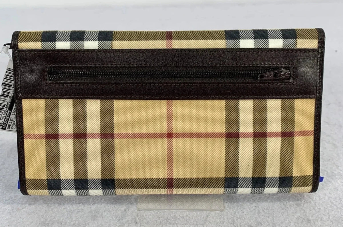 Wallet Luxury Designer By Burberry, Size: Large
