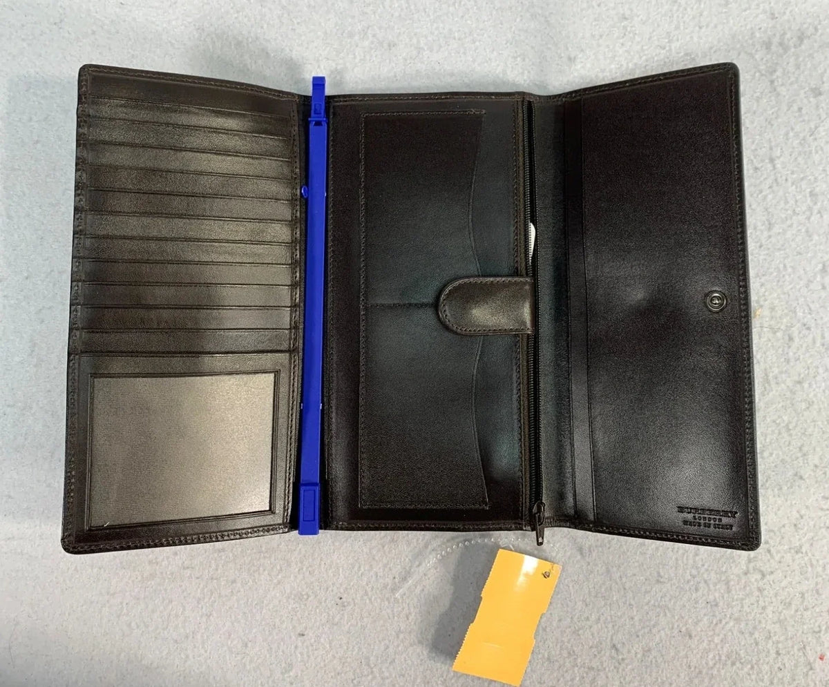 Wallet Luxury Designer By Burberry, Size: Large