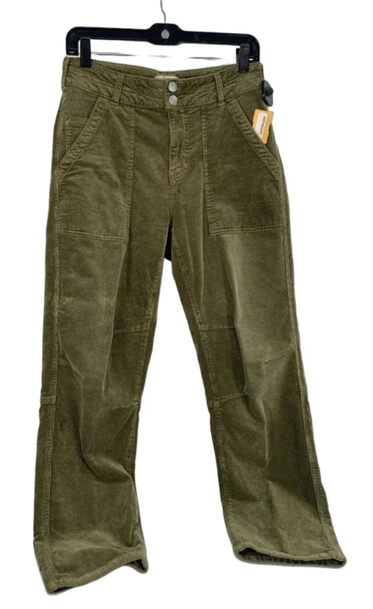 Pants Corduroy By Pilcro In Green, Size: 2