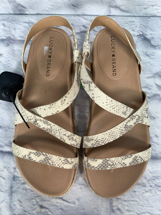 Sandals Flats By Lucky Brand  Size: 8