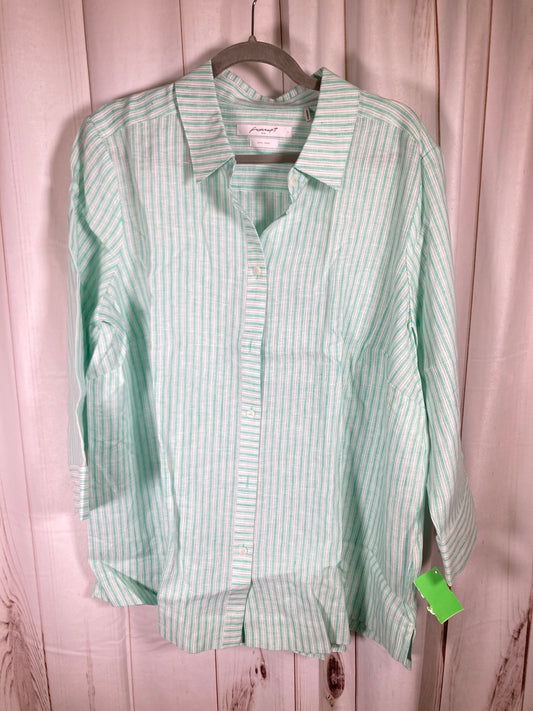 Top Long Sleeve By Foxcroft  Size: Xl
