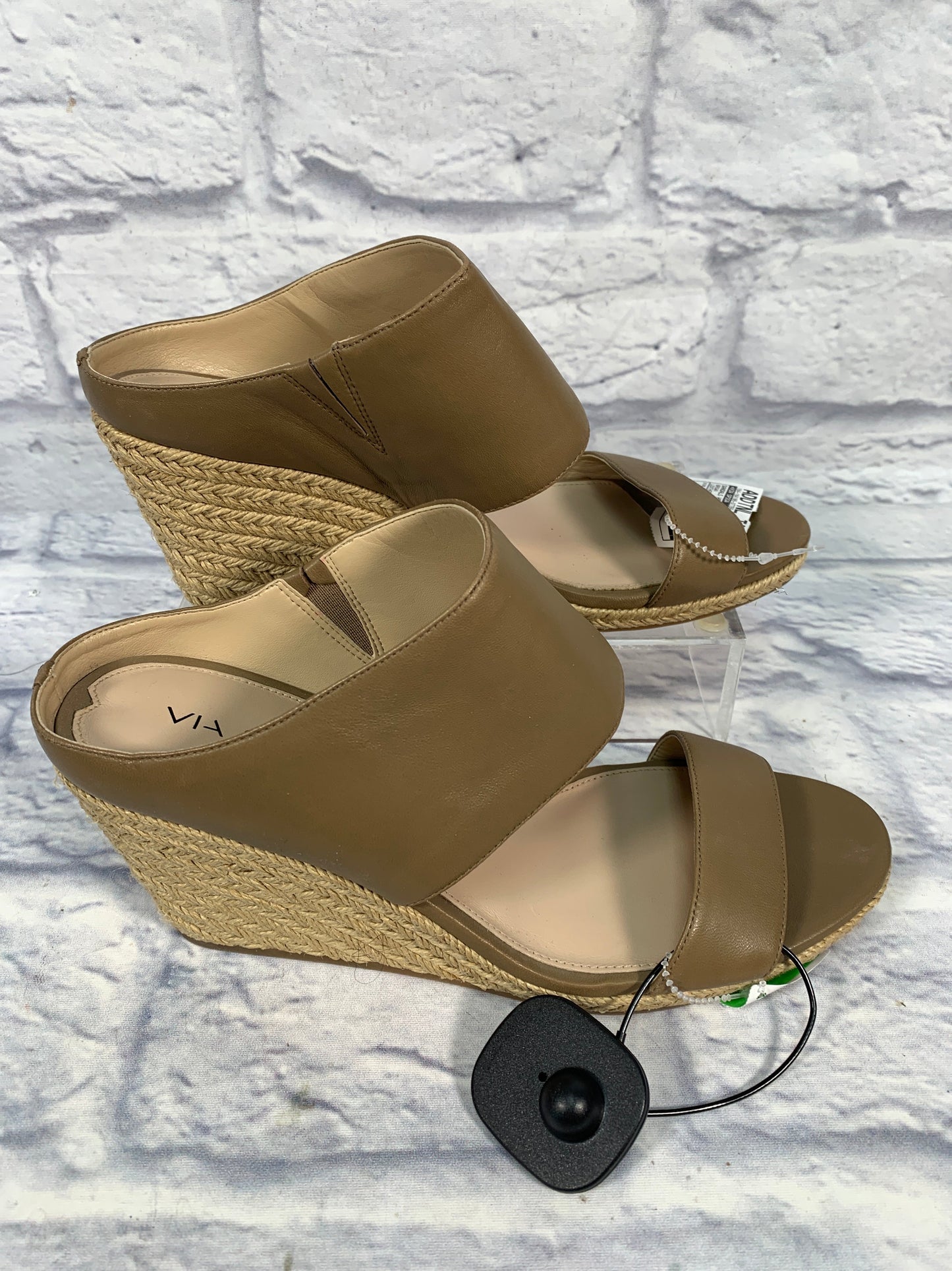 Sandals Heels Wedge By Via Spiga  Size: 9.5
