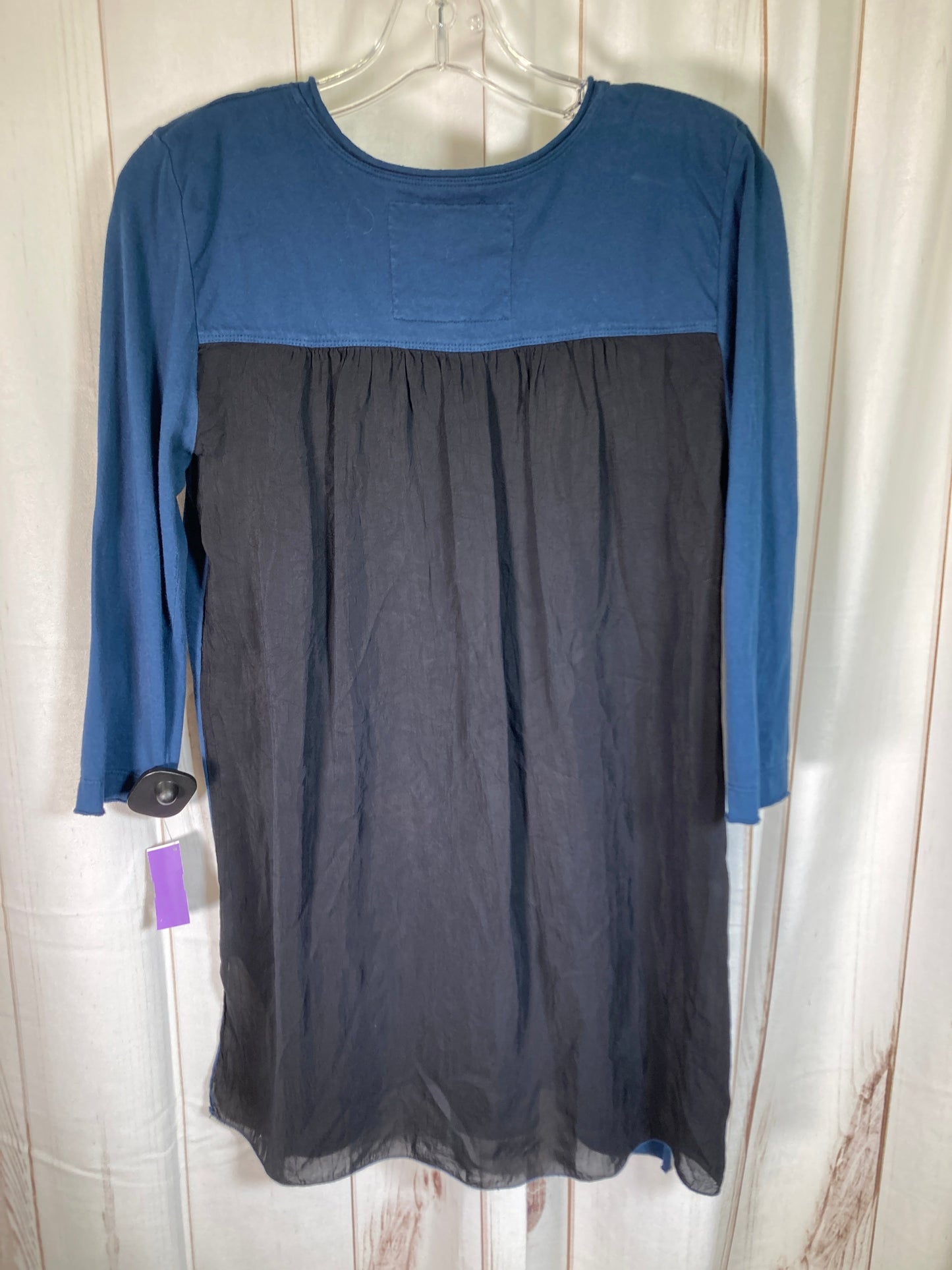 Black & Blue Tunic Designer Johnny Was, Size Xs