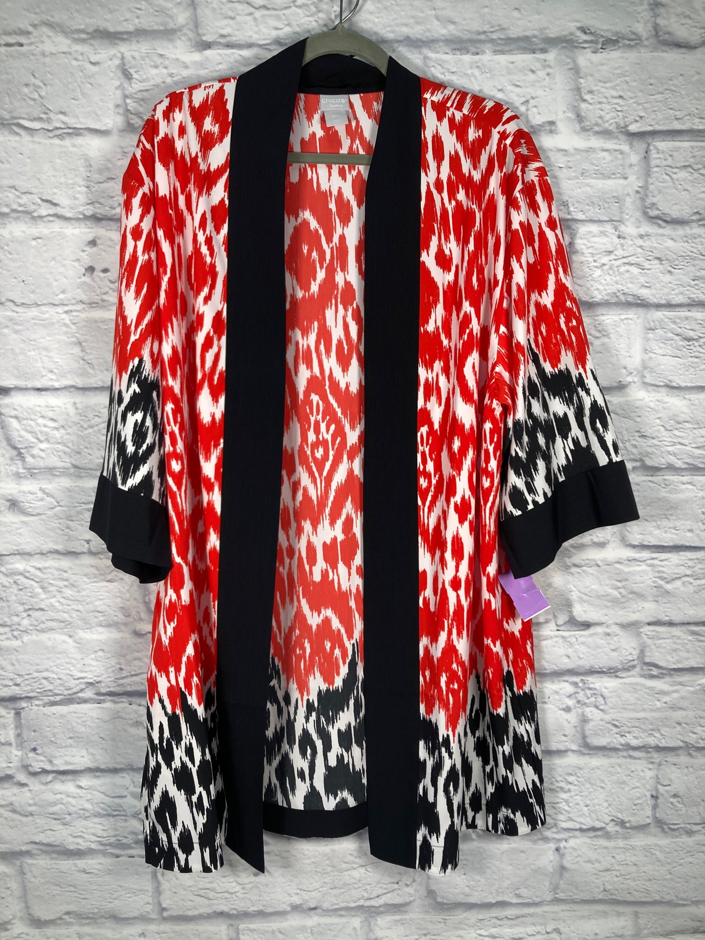 Black & Red Kimono Chicos, Size M
