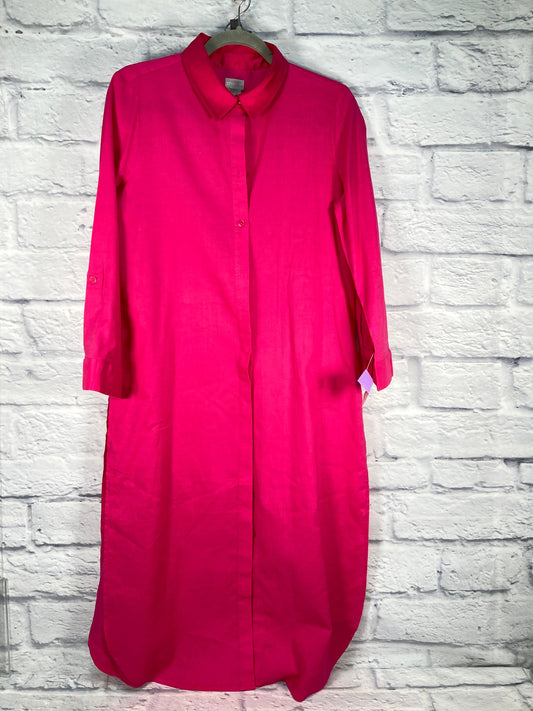 Pink Dress Casual Maxi Chicos, Size M