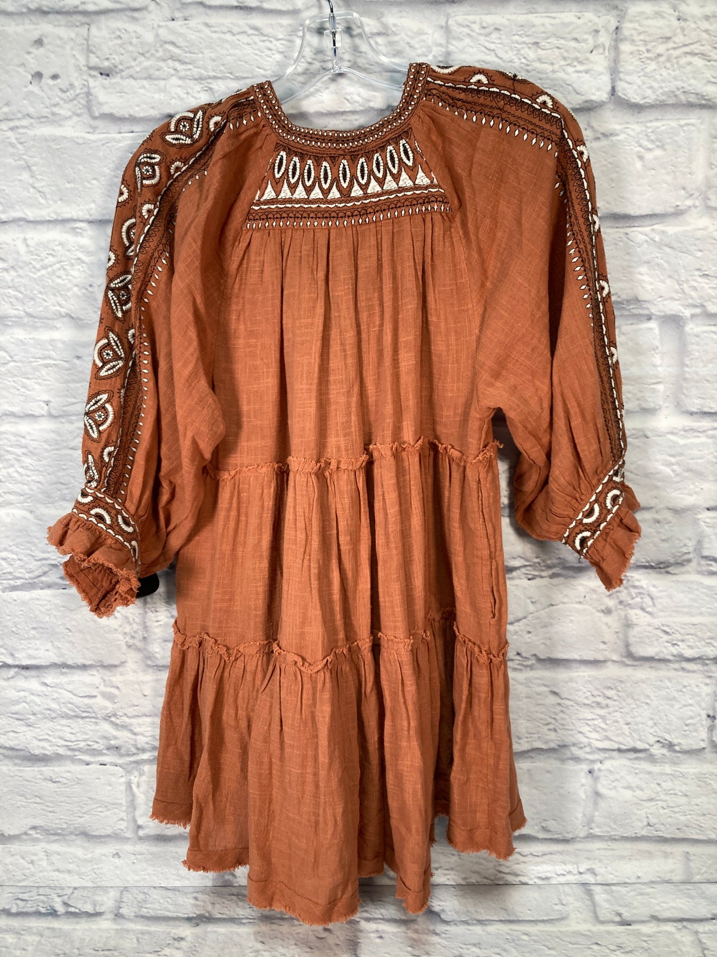 Black & Brown Dress Casual Short Free People, Size Xs