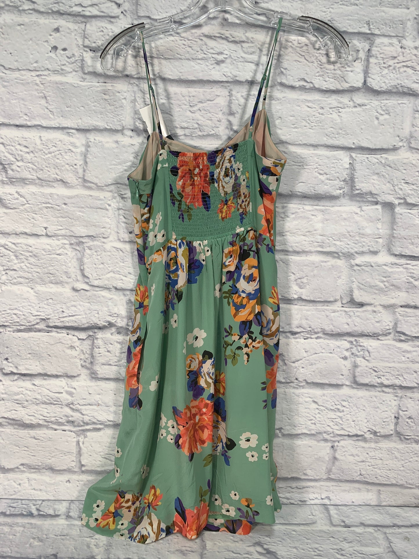 Green & Orange Dress Designer Moulinette Soeurs, Size Xs