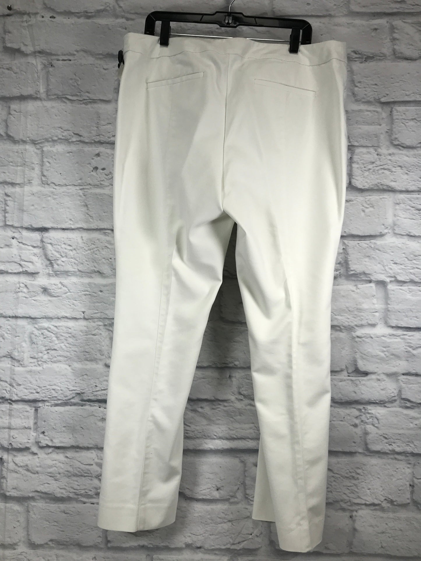 White Pants Dress Chicos, Size 16