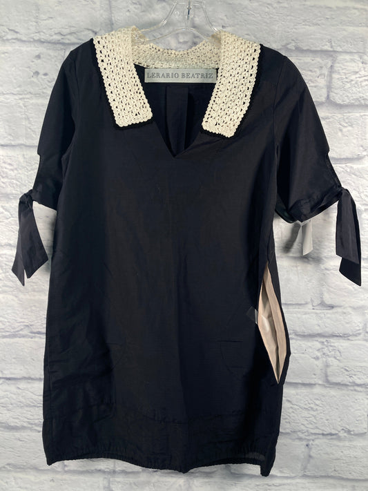 Black & Cream Dress Designer Clothes Mentor, Size Xs