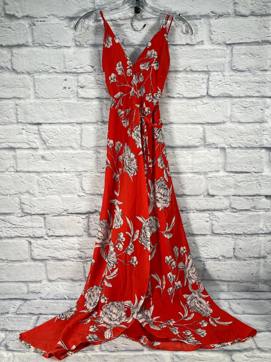 Dress Designer By Yumi Kim In Red & White, Size: Xxs