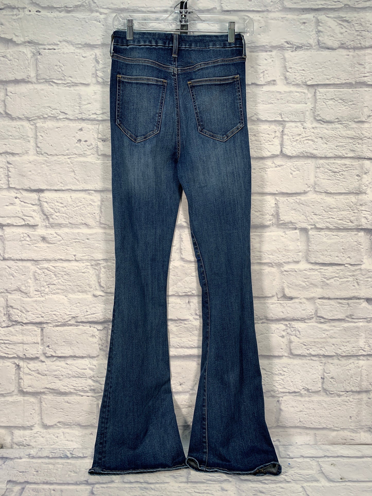 Jeans Flared By 7 For All Mankind In Blue, Size: 4