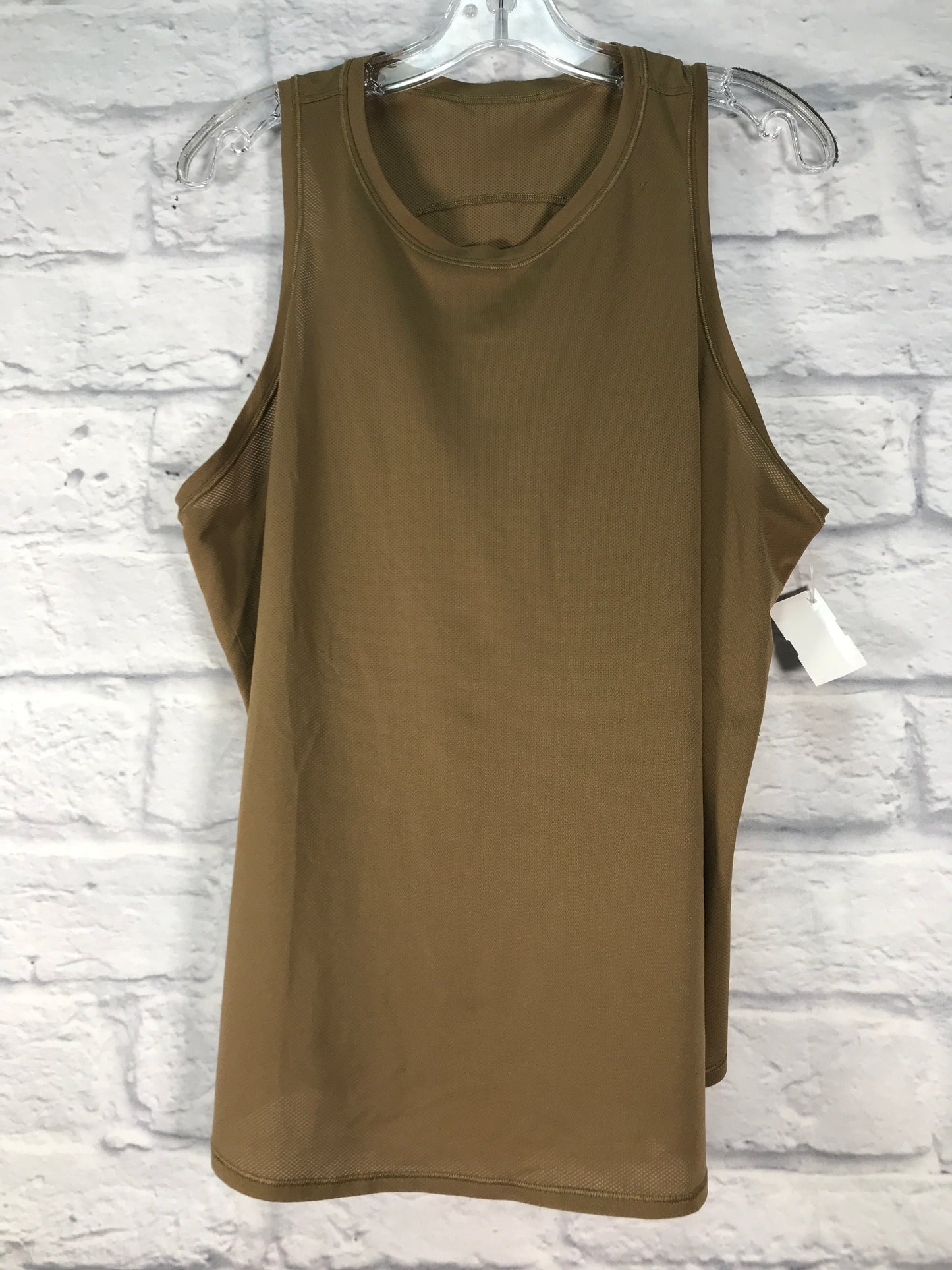 Athletic Tank Top By Lululemon In Tan, Size: M