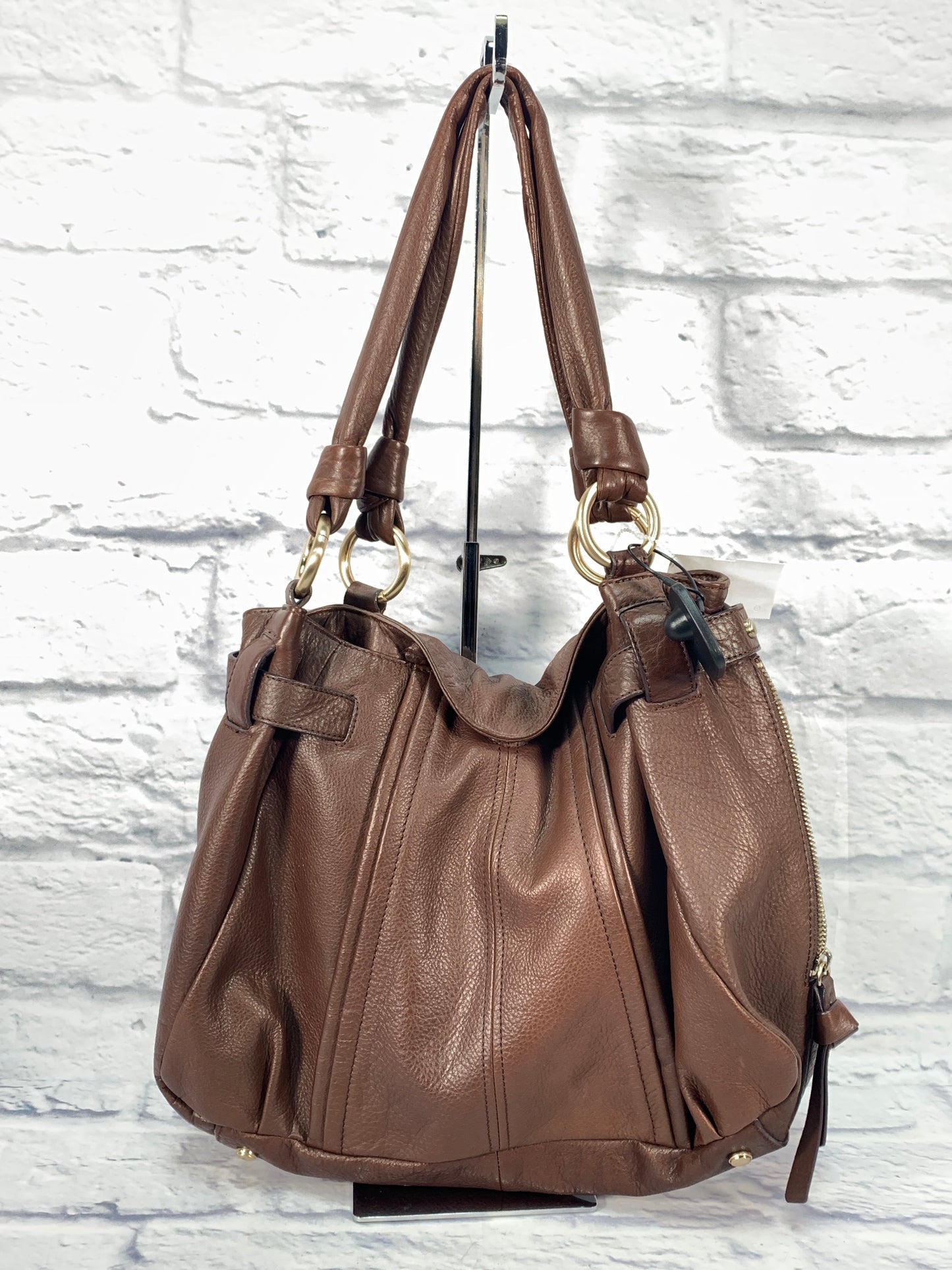 Tote Leather By B. Makowsky, Size: Large