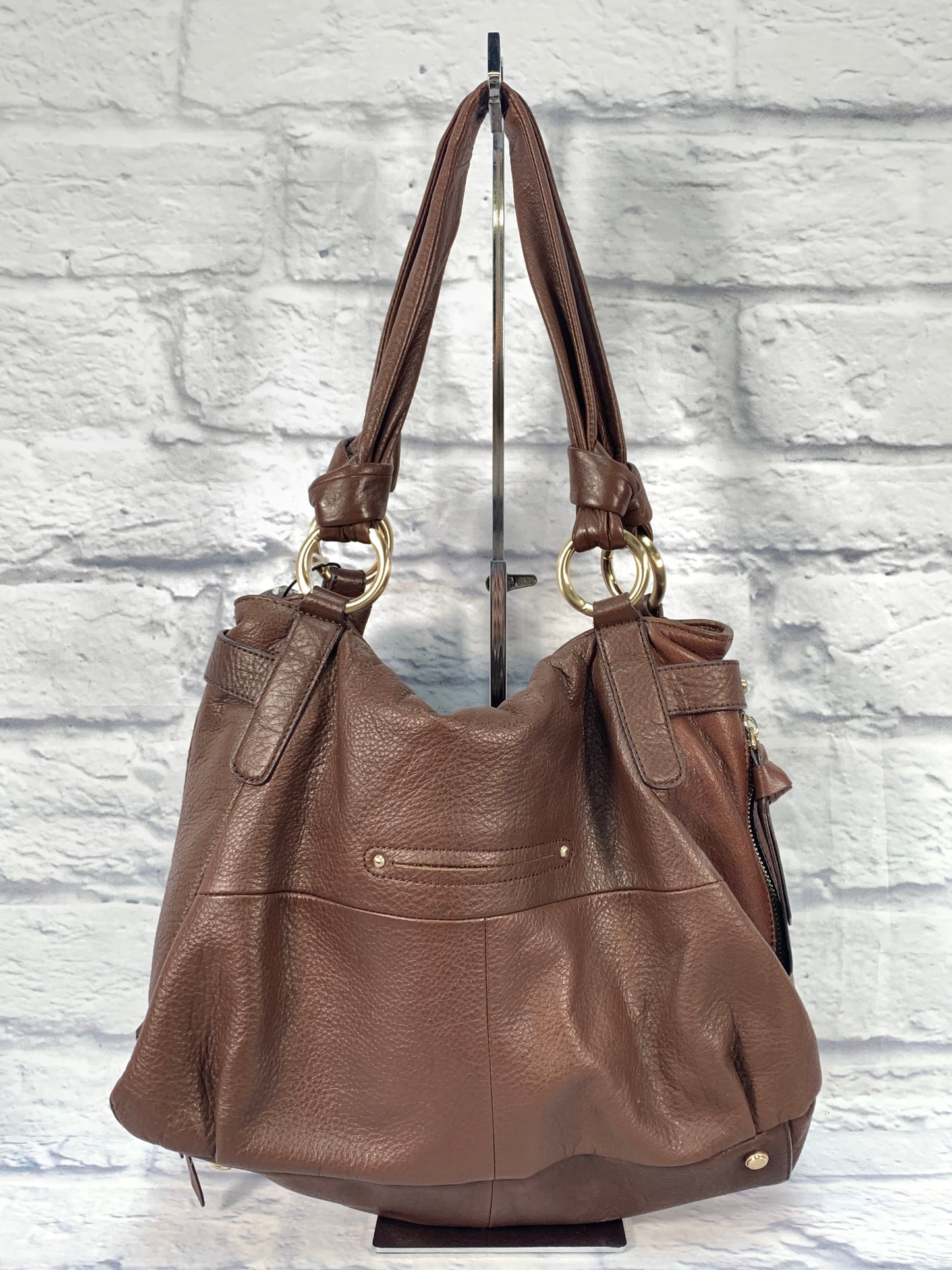 Tote Leather By B. Makowsky, Size: Large