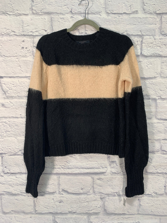 Sweater Designer By All Saints In Black & Cream, Size: M