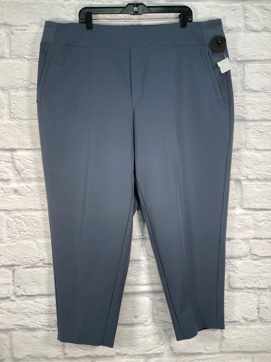 Athletic Pants By Athleta In Blue, Size: 2x