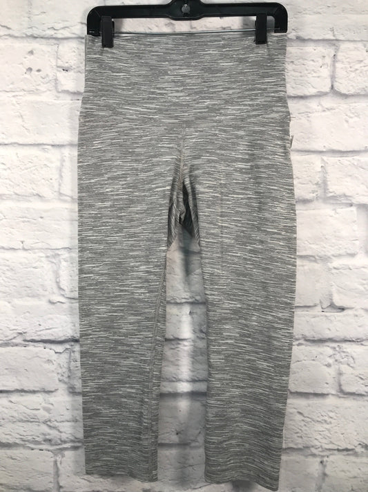 Athletic Leggings By Lululemon In Grey, Size: M