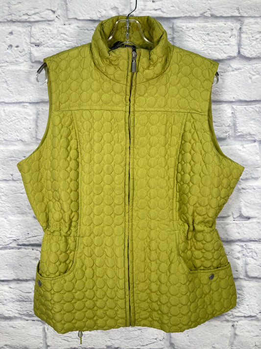 Vest Puffer & Quilted By New Directions In Green, Size: Xl