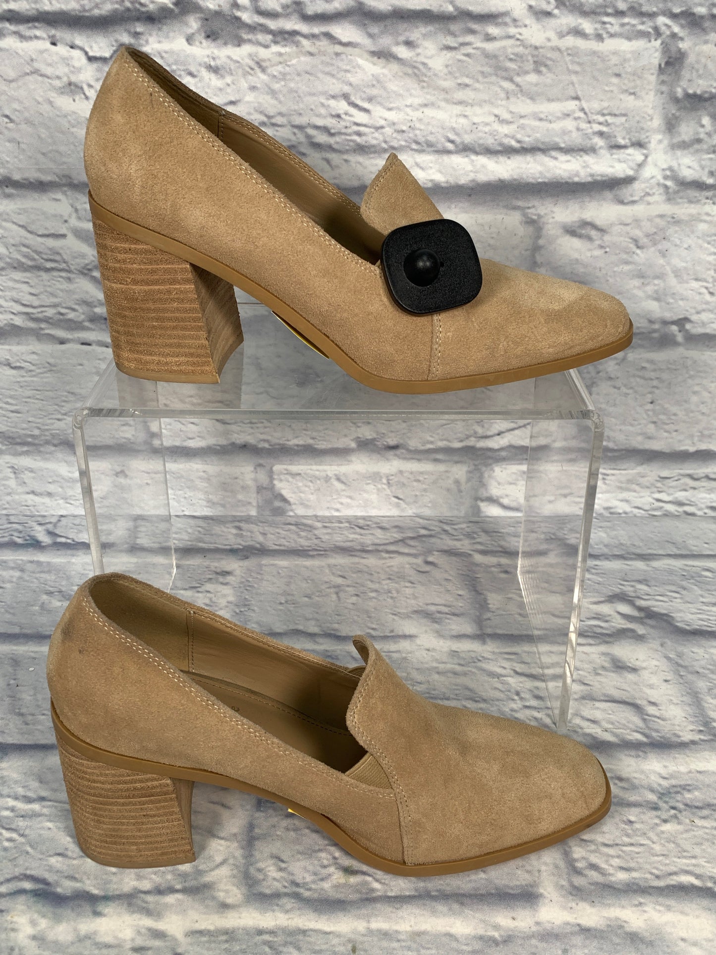 Shoes Heels Block By Joie In Tan, Size: 9.5