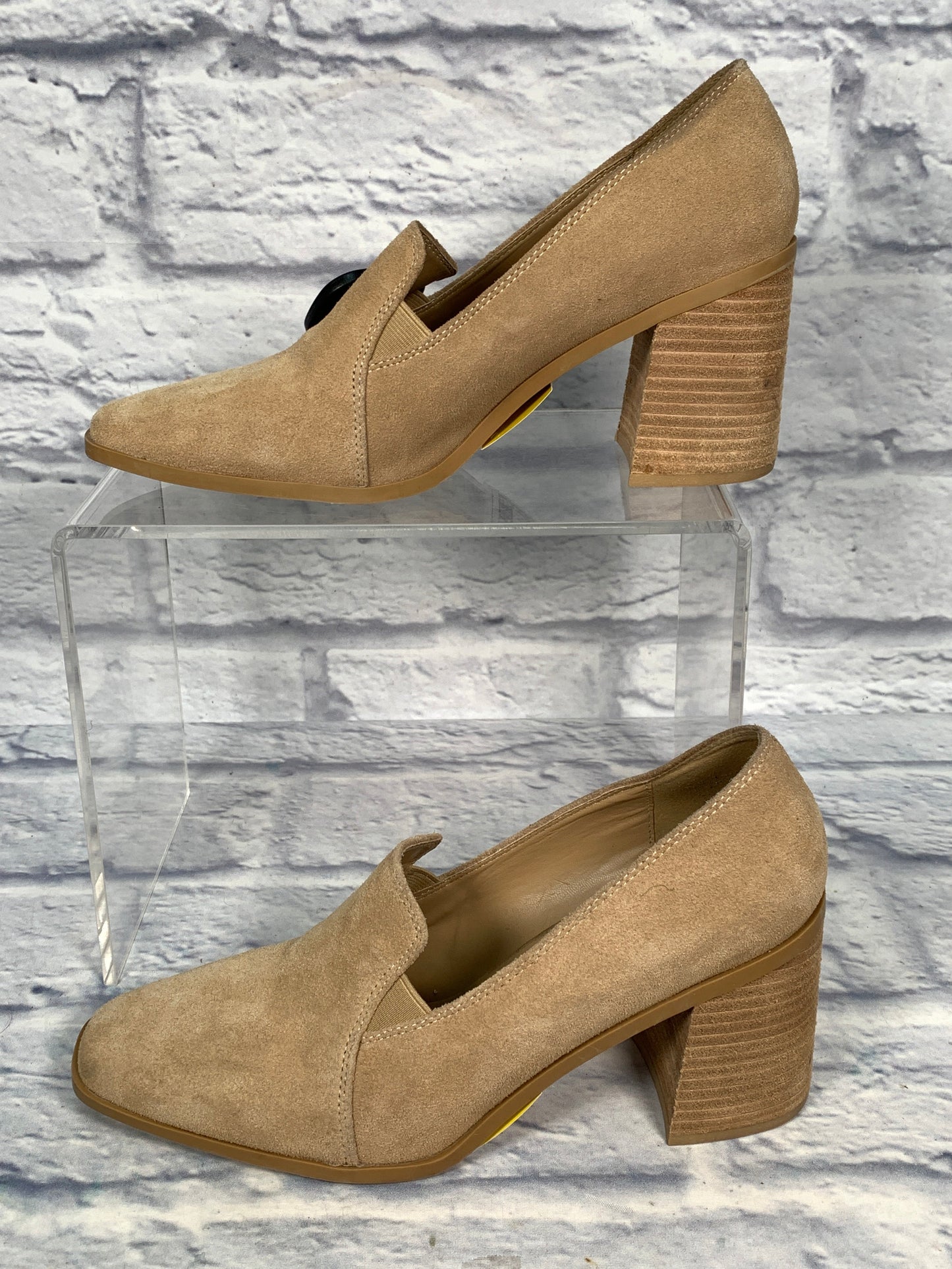 Shoes Heels Block By Joie In Tan, Size: 9.5