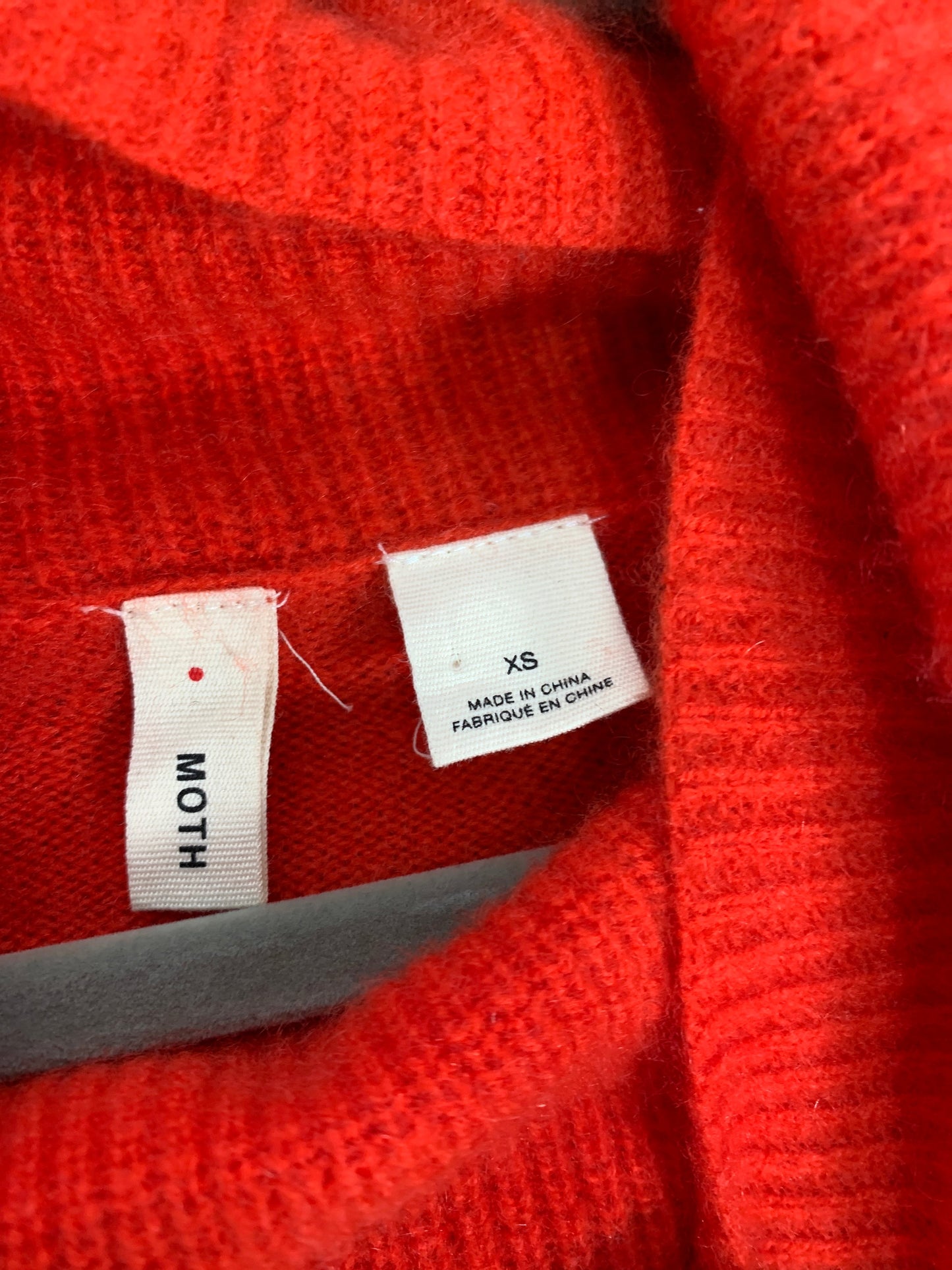 Sweater Cashmere By Moth In Red, Size: Xs