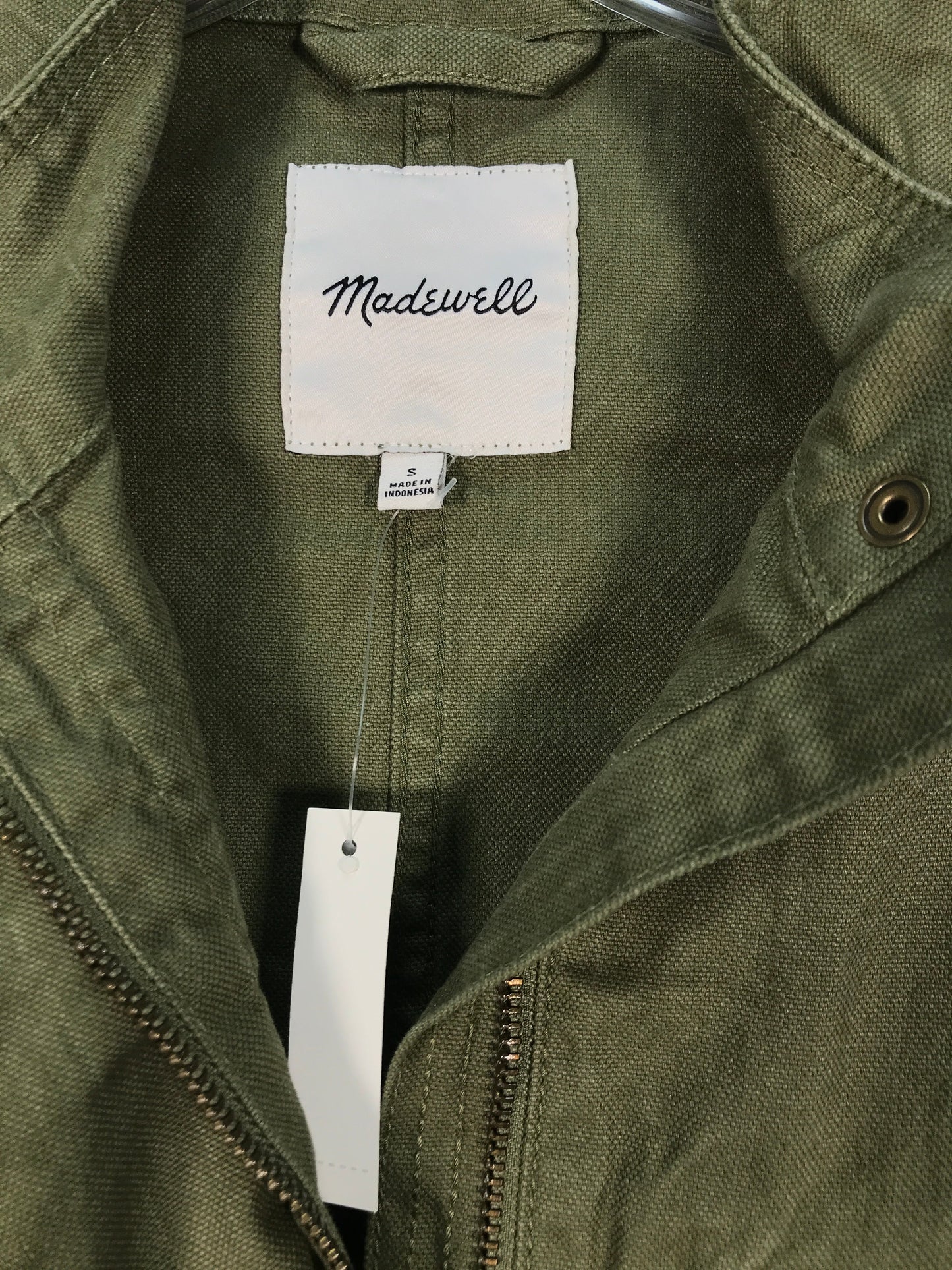 Jacket Other By Madewell In Green, Size: S