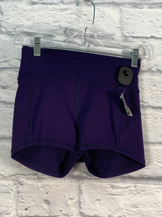 Athletic Shorts By Lululemon In Purple, Size: S