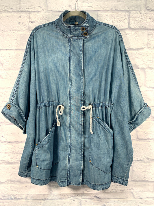 Jacket Denim By Pilcro In Blue, Size: L