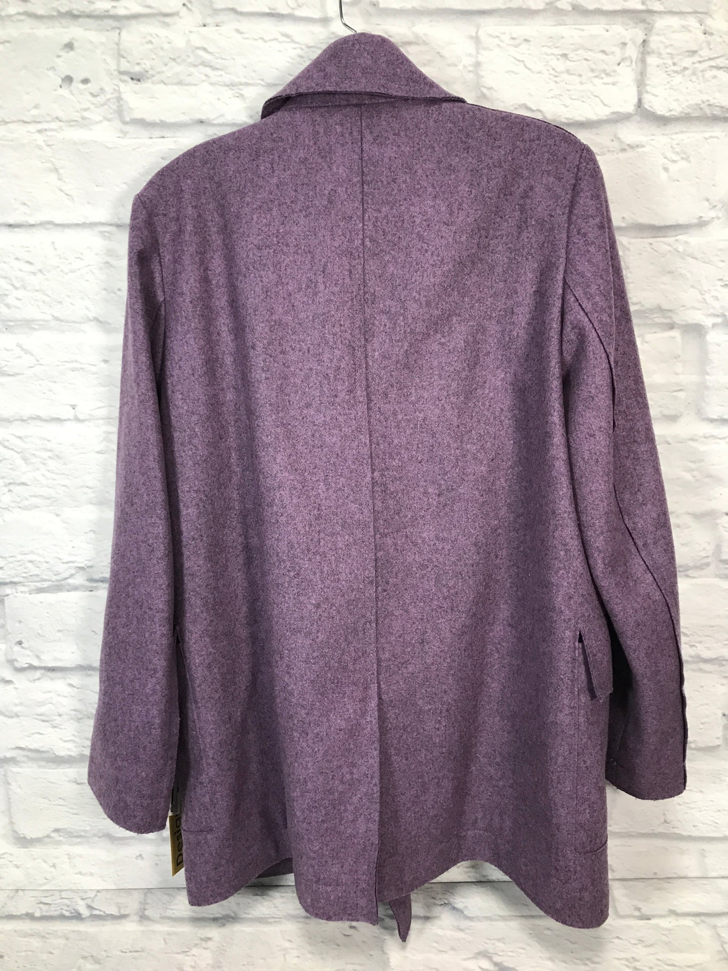 Coat Wool By Cos In Purple, Size: M