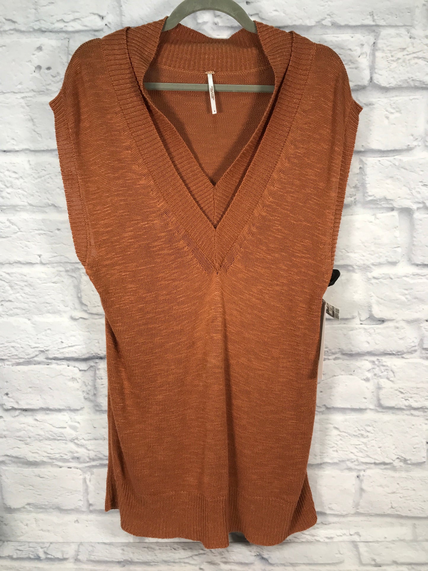 Vest Sweater By Free People In Brown, Size: S