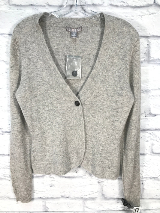 Sweater Cardigan Cashmere By Charter Club In Grey, Size: Xs